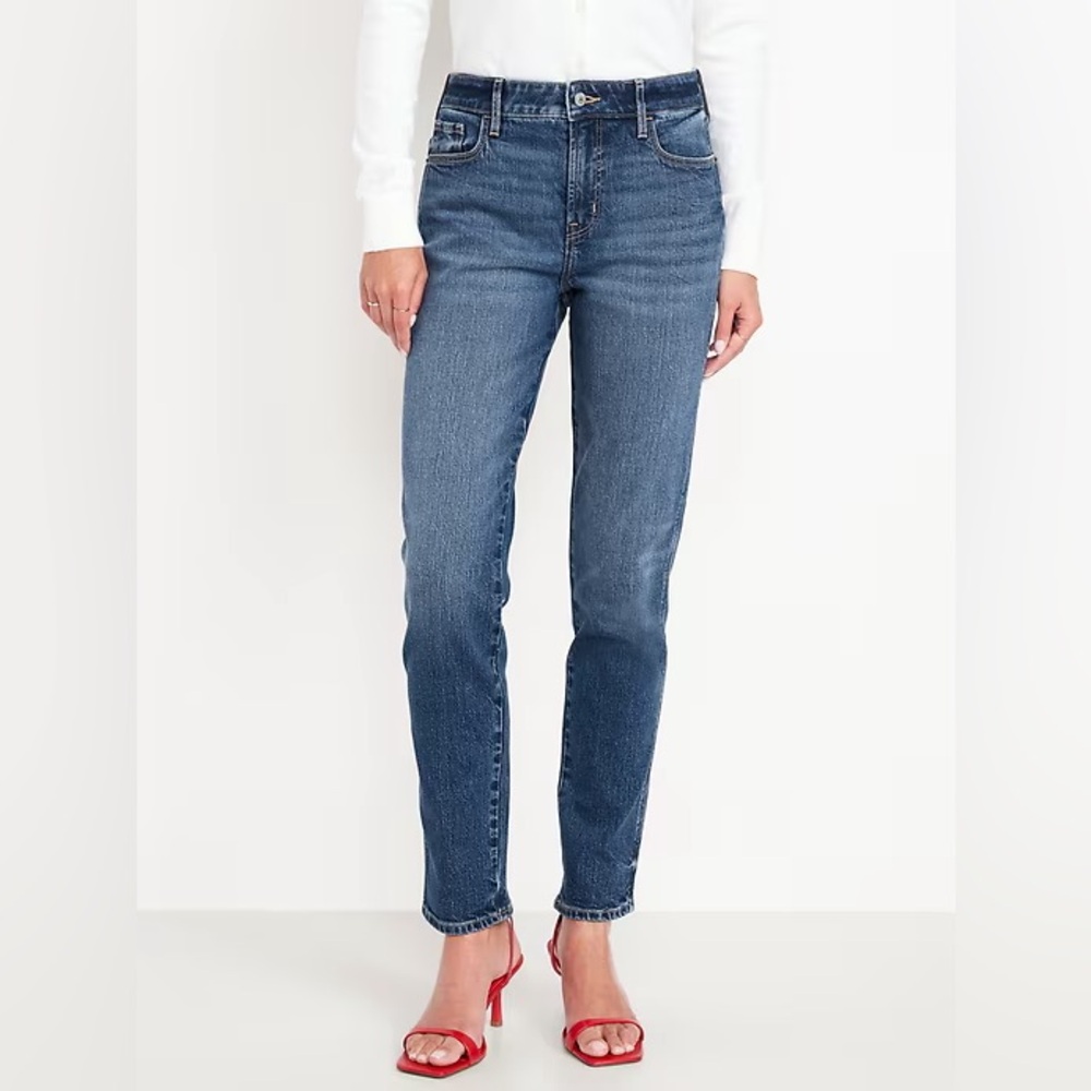 Old Navy Vintage Slim‎ Women's Jeans High Rise Secret Smooth Pockets Size 8 Tall